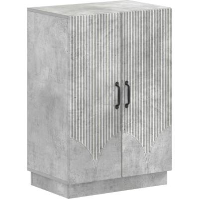 vidaXL Шкаф за обувки HOORN 59, 5 x 39, 5 x 87 см Инженерна дървесина (897308)
