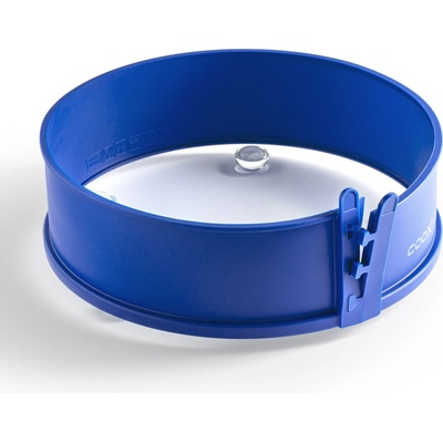 coox SPRING priemer 26 cm so sklenenou základňou a nožičkami Červená