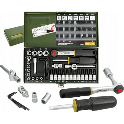 Proxxon 36-dielna 1/4" 23080