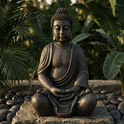 Boltze Soška Buddha, 50 cm