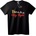 NOONEBRAND Тениска Една Свещена Нощ - XS, Black