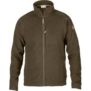 Fjällräven Мъжко поларено яке Fjällräven Buck Fleece Fleece jacket - Dark Olive (005-1542-0214)
