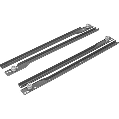 Strong Výsuv kolieskový Roller pre korpus z 16 mm lamina biela