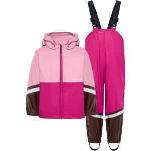 Didriksons Детска грейка Didriksons Kid's Waterman Set 12 Rain set - Oyster Pink - размер 140 (702-4951-0617)