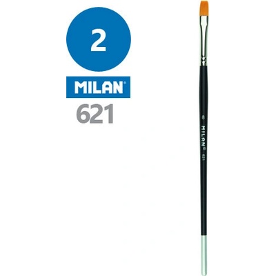 Štetec plochý MILAN č. 2 - 621 Premium Synthetic