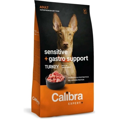 Calibra Dog Expert+ Adult Sensitive & Gastro Support 12 kg