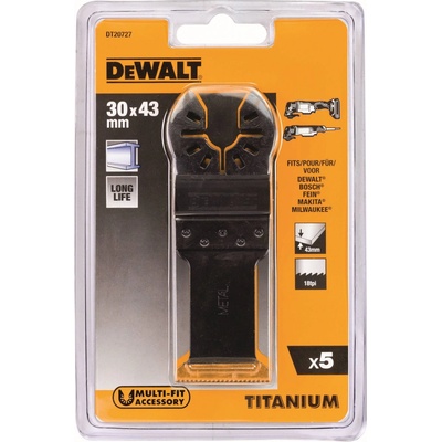 DeWalt DT20727 sada 5ks pilových listů DT20707