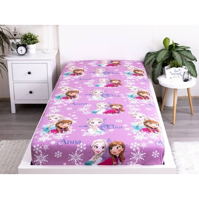Jerry Fabrics Prostěradlo Frozen Duo Sisters 02 90x200x25