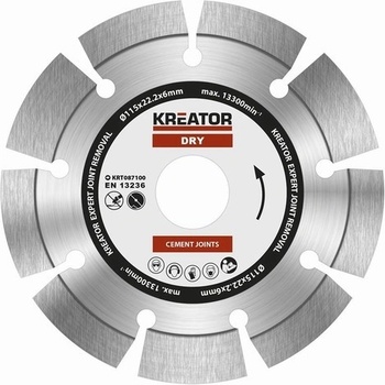 Kreator Diamantový kotouč brusný 115 x 6mm KRT087100