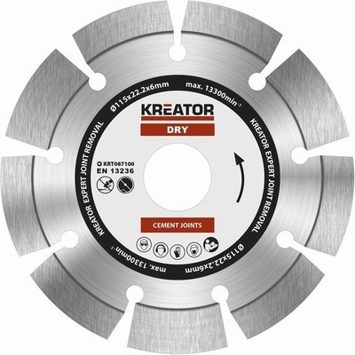 Kreator Diamantový kotouč brusný 115 x 6mm KRT087100