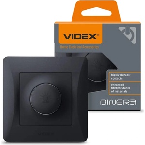 Videx ДИМЕР 600w vf-bndm600-bg binera videx - ГРАФИТ (4820118295107)