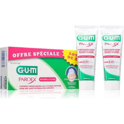 G U M Paroex Toothpaste паста за зъби 75 ml 2 бр
