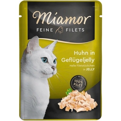 Miamor Feine Filets in Jelly kura v hydinovom želé 100 g