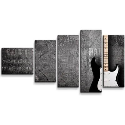 Sablio Obraz - 5-dílný Gitara - 100x60 cm