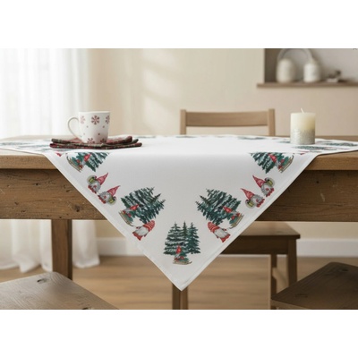Mybesthome ubrus Christmas ELF 85x85 cm