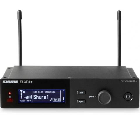 Shure Pro SLXD4+E-G65