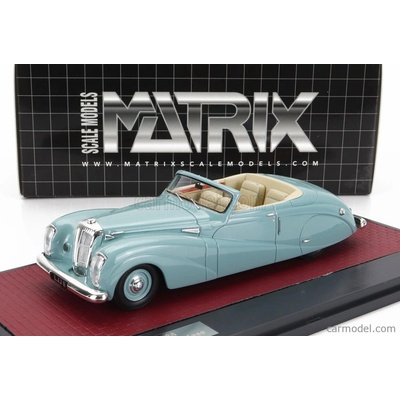 Matrix scale models Damler De36 Hooper ''green Goddess'' Cabriolet Open 1953 Zelená 1:43