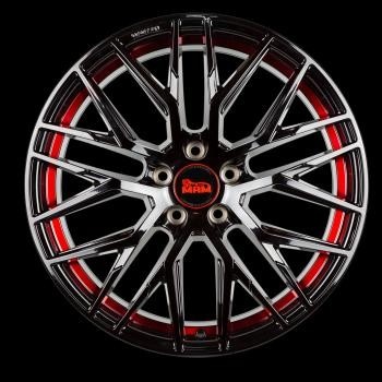 MAM RS4 8x18 5x108 ET45 black red