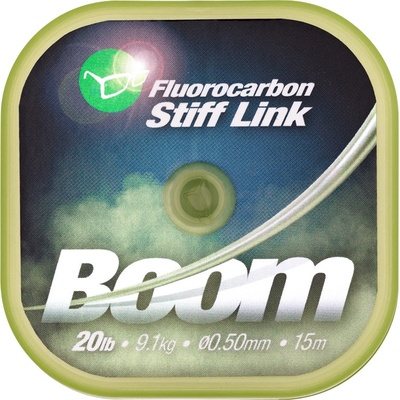 Korda Fluorocarbon Stiff Link Boom 15 m 0,55 mm 25 lbs – Zboží Dáma