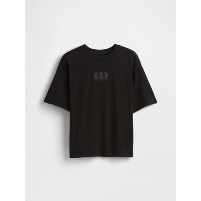 GAP detské oversize tričko s logom 1969 čierna
