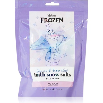 Mad Beauty Frozen Olaf soľ do kúpeľa s vôňou jazmínu 350 g