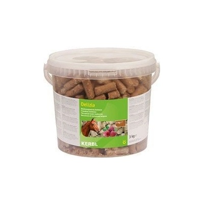 KERBL Pochúťka pre kone Delizia malina 3 kg
