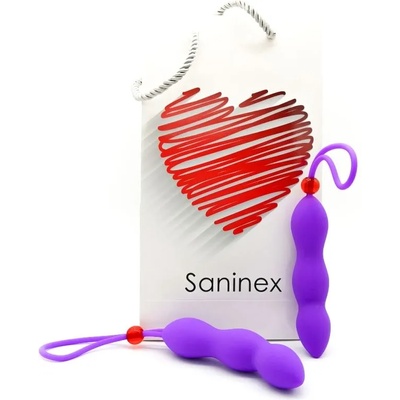Saninex europe - saninex sextoys Анален разширител saninex climax butt plug and ring purple