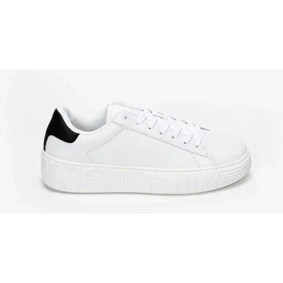 Tommy Jeans Sneakersy Leather Outsole EM0EM01159 Biela