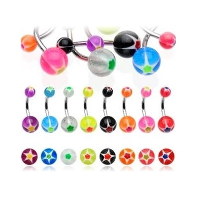 Šperky4U piercing do pupíku banánek BA01007-Y