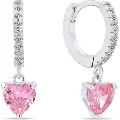 Brilio Silver náušnice EA635WP