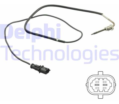 Čidlo teploty výfukových plynů DELPHI TS30190