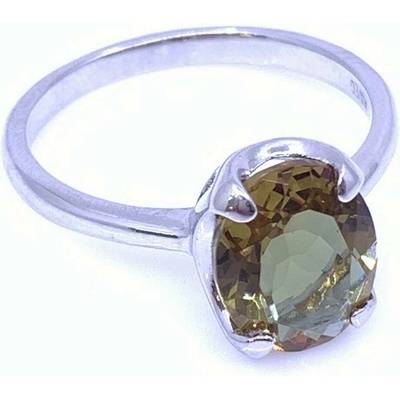 Jan Kos jewellery Stříbrný prsten se sultanitem MHT 8159 SU5