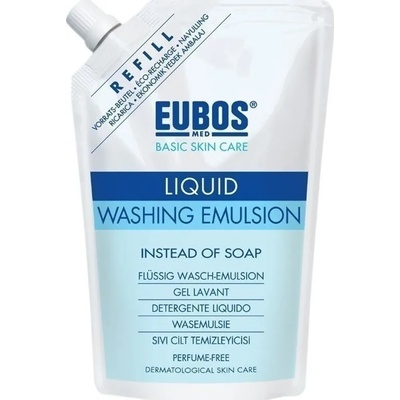 EUBOS Емулсия за измиване пълнител , Eubos Blue Liquid Washing Emulsion Refill 400ml
