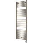 Vertaduro - Радиатор за баня с термостат DENISE 600W 154x50 см таупе (VR0078)