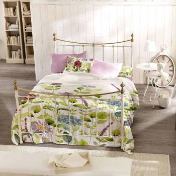 Image 1 of Png Панагюрище Единичен спален комплект Флора 100% памук