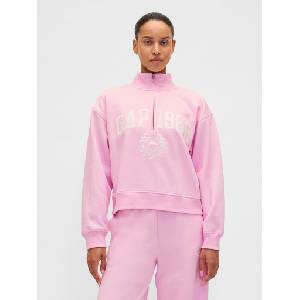 GAP Oversize суитшърт с лого 1969 VintageSoft GAP GAP | Rozov | ЖЕНИ | XXS
