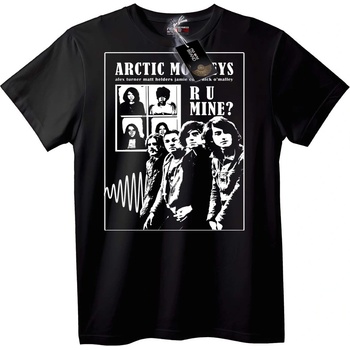 NOONEBRAND Тениска Arctic Monkeys R U Mine? - M, Black