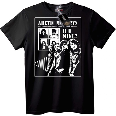 NOONEBRAND Тениска Arctic Monkeys R U Mine? - M, Black