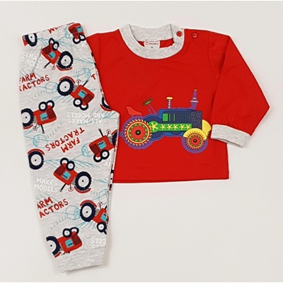 Paradais Plus pyžamo chlapecké červené