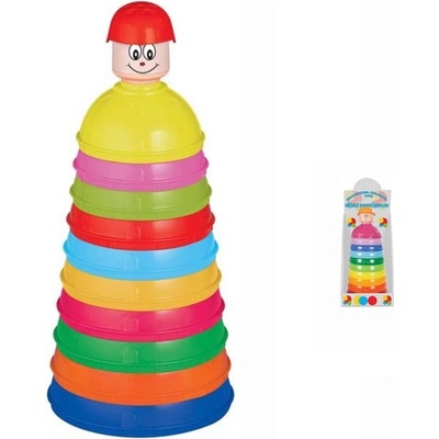 Pilsan Toys Výchovné barevné kalíšky 10 ks