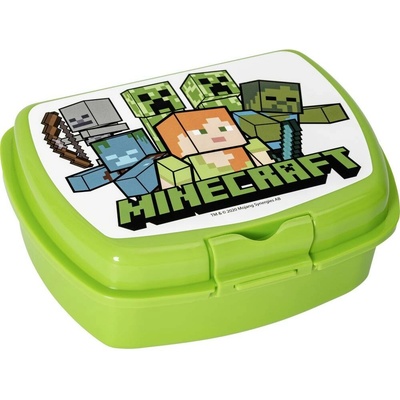 Stor plastový box na desiatu Minecraft 40438