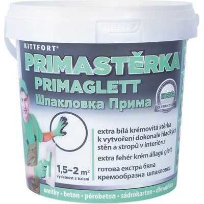 KITTFORT PRIMASTĚRKA Extra bílá krémovitá stěrka 2 kg bílá