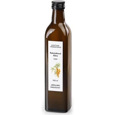 Nový sad Třešnovka Rakytníková šťáva 100% odrůdy Leicora 0,5 l