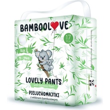 Bamboolove kalhotky jednorázové bambus L 9-14 kg 17 ks