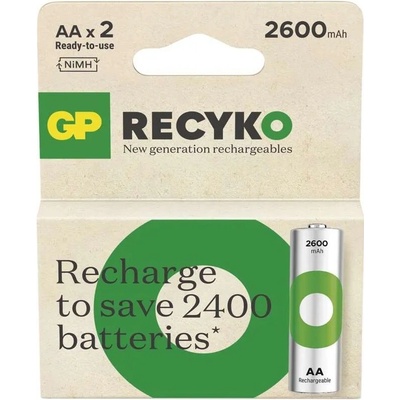 GP ReCyko 2600 AA 2 ks B25272