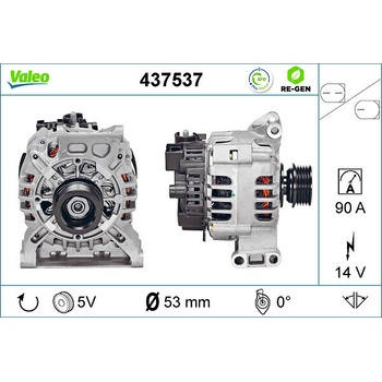 Alternátor VALEO 437537