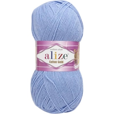 Alize Cotton Gold 40 světle modrá