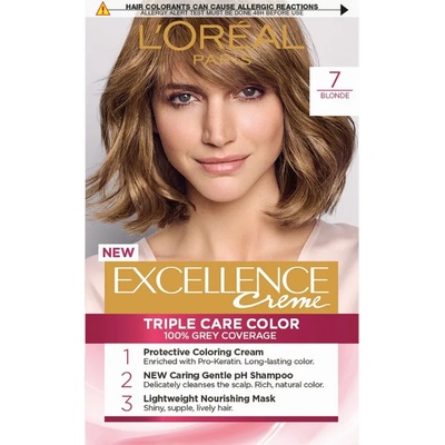 L'Oréal L'Oréal Еxcellence Боя за коса, 7 Blonde