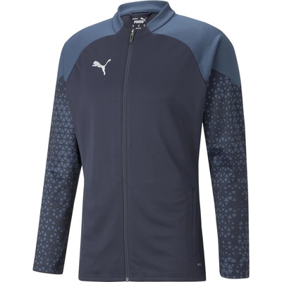 Puma Teamcup Training Jacket tmavo modrá