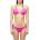 SUNDEK Americano bikini - Pink (Shocking Pink 02)